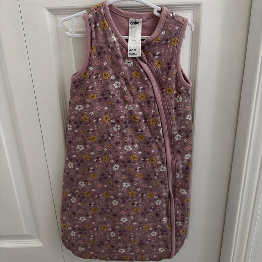 Pink Floral Kids Sleep sack